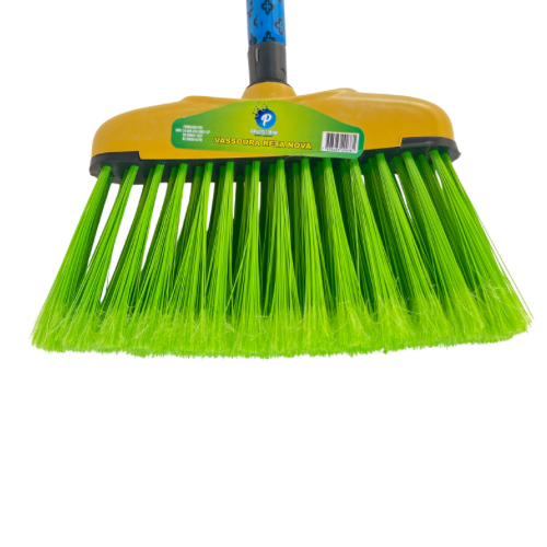 Vassoura Reta Nova Paulistinha com Cabo