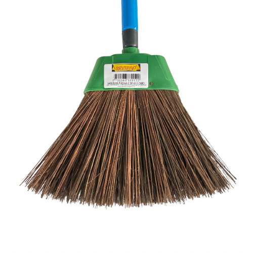 Vassoura Piaçava N3 Bocal Simples com Cabo