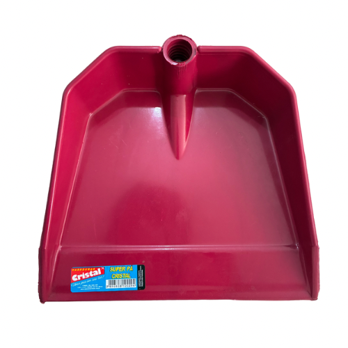 Pá Plástica Cristal com Cabo 80 Cm